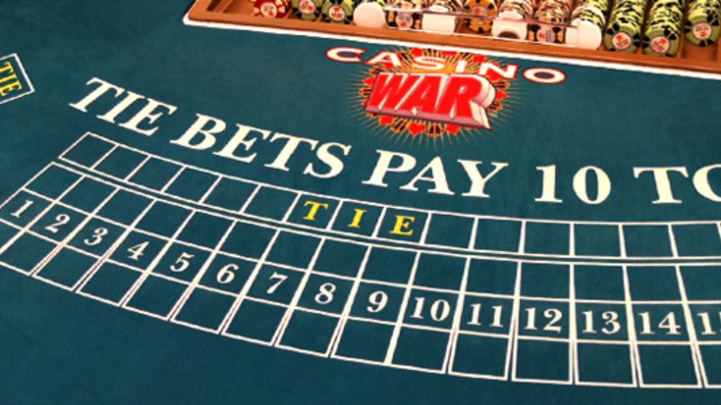 Experiência de Jogo Casino War na 67Bet